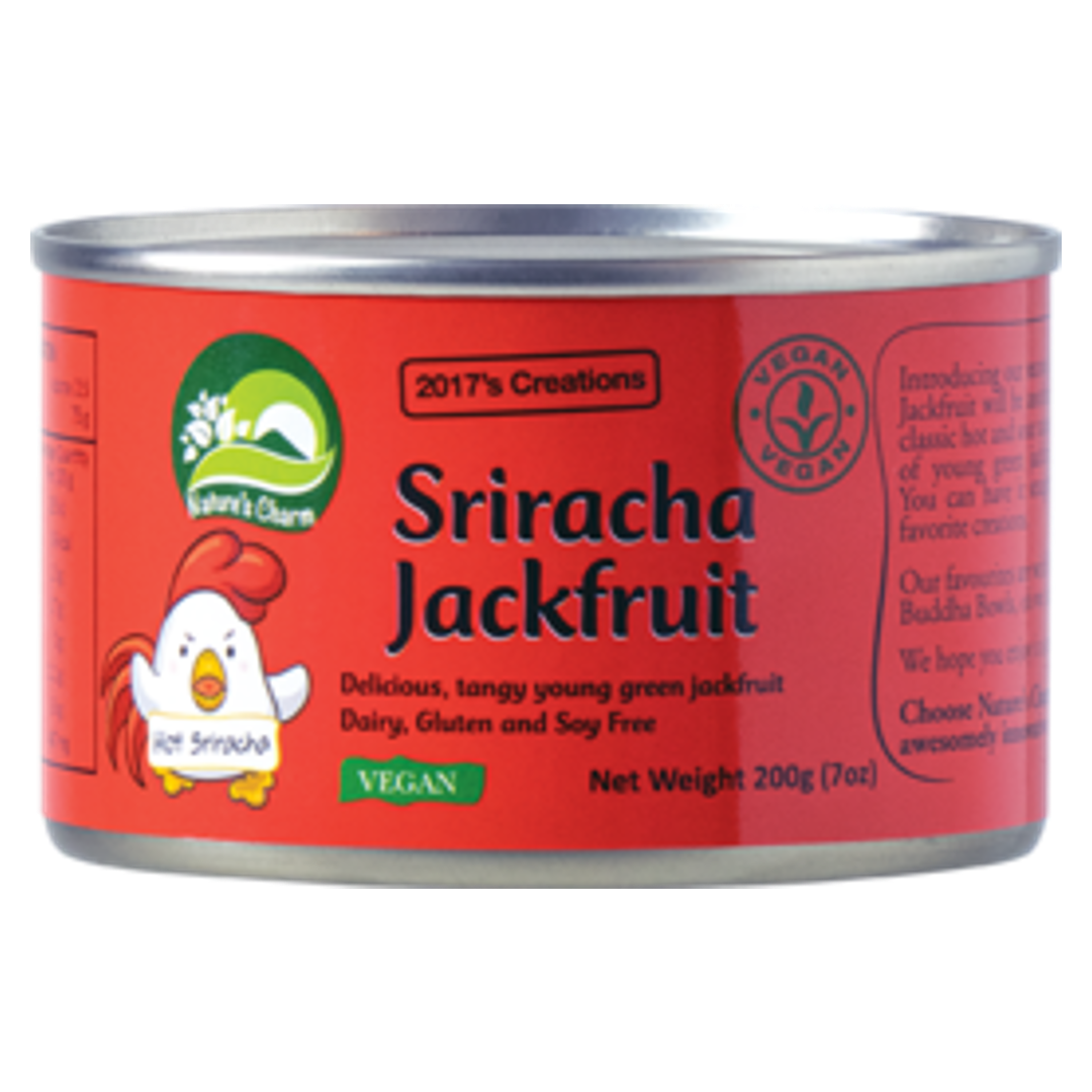 Sriracha Jackfruit NATURE'S CHARM, 200 g