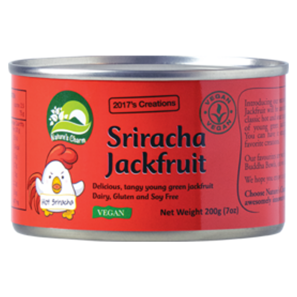 Sriracha Jackfruit NATURE'S CHARM, 200 g