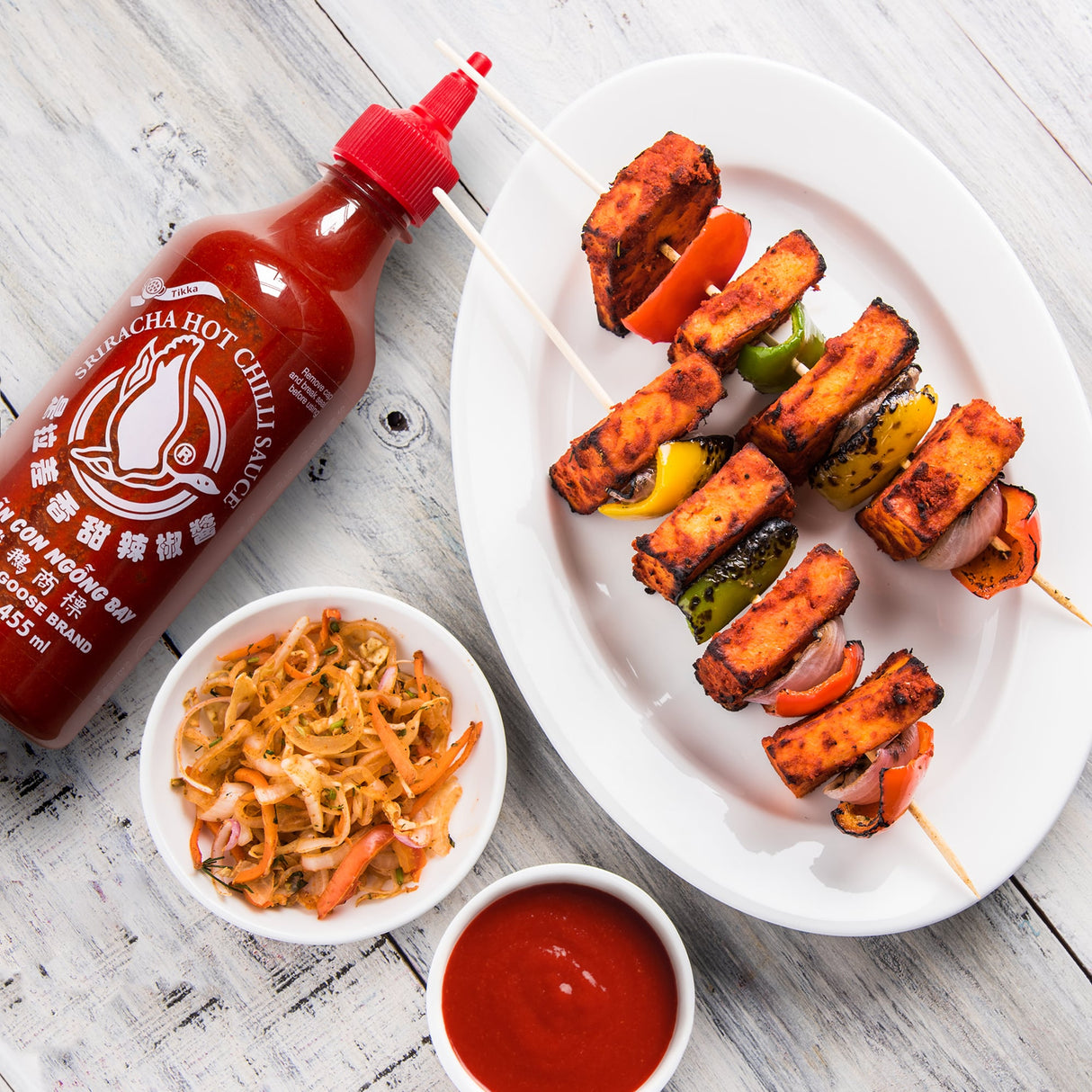 Sriracha Tikka FLYING GOOSE, 455 ml