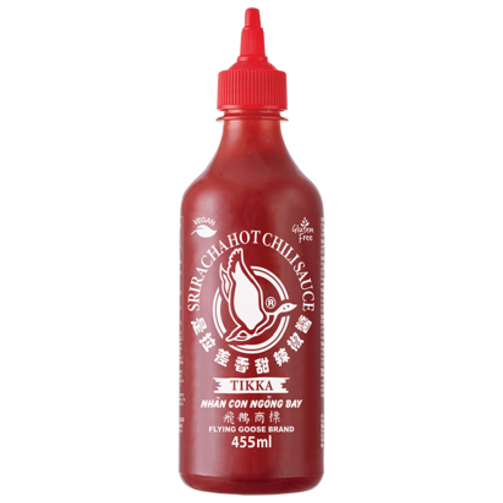 
                
                    Load image into Gallery viewer, Sriracha Tikka FLYING GOOSE, 455 ml
                
            