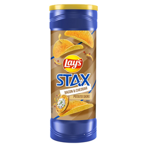 Stax Chips Buffalo Bacon & Cheddar flavour LAYS, 156 g