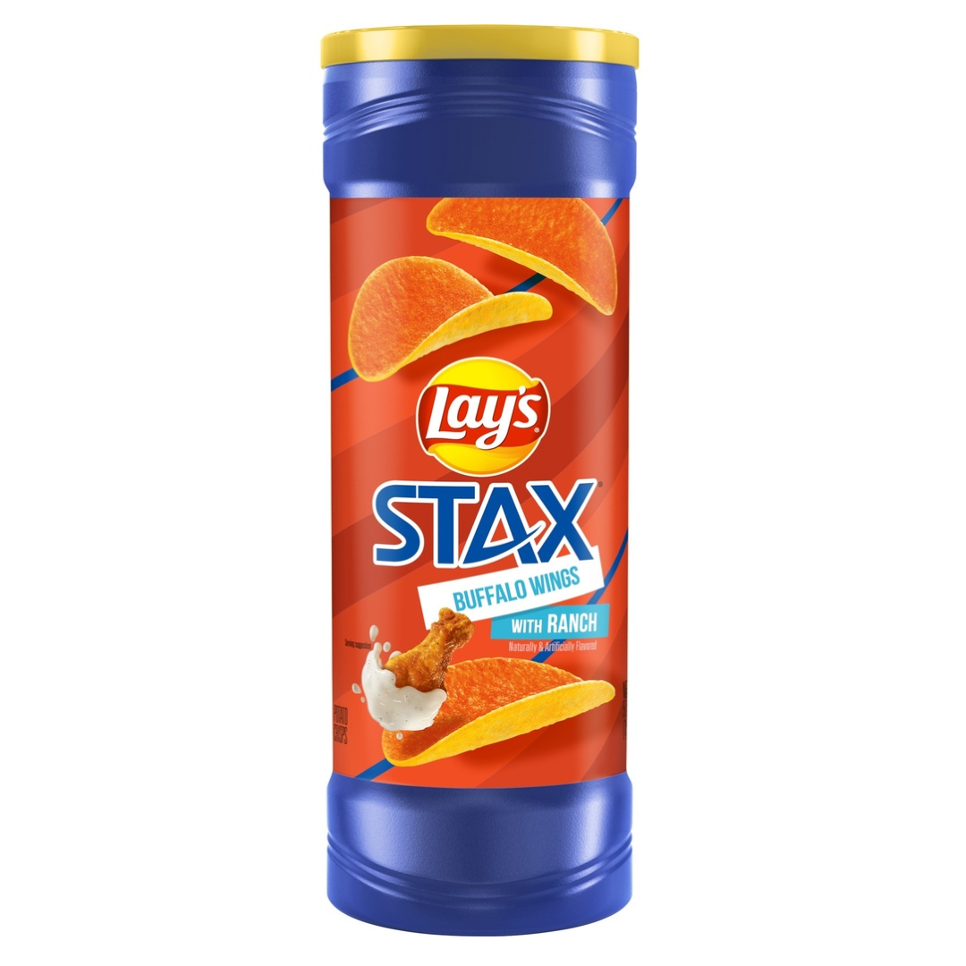 Stax Chips Buffalo Wings su Ranch skonio LAYS, 156 g