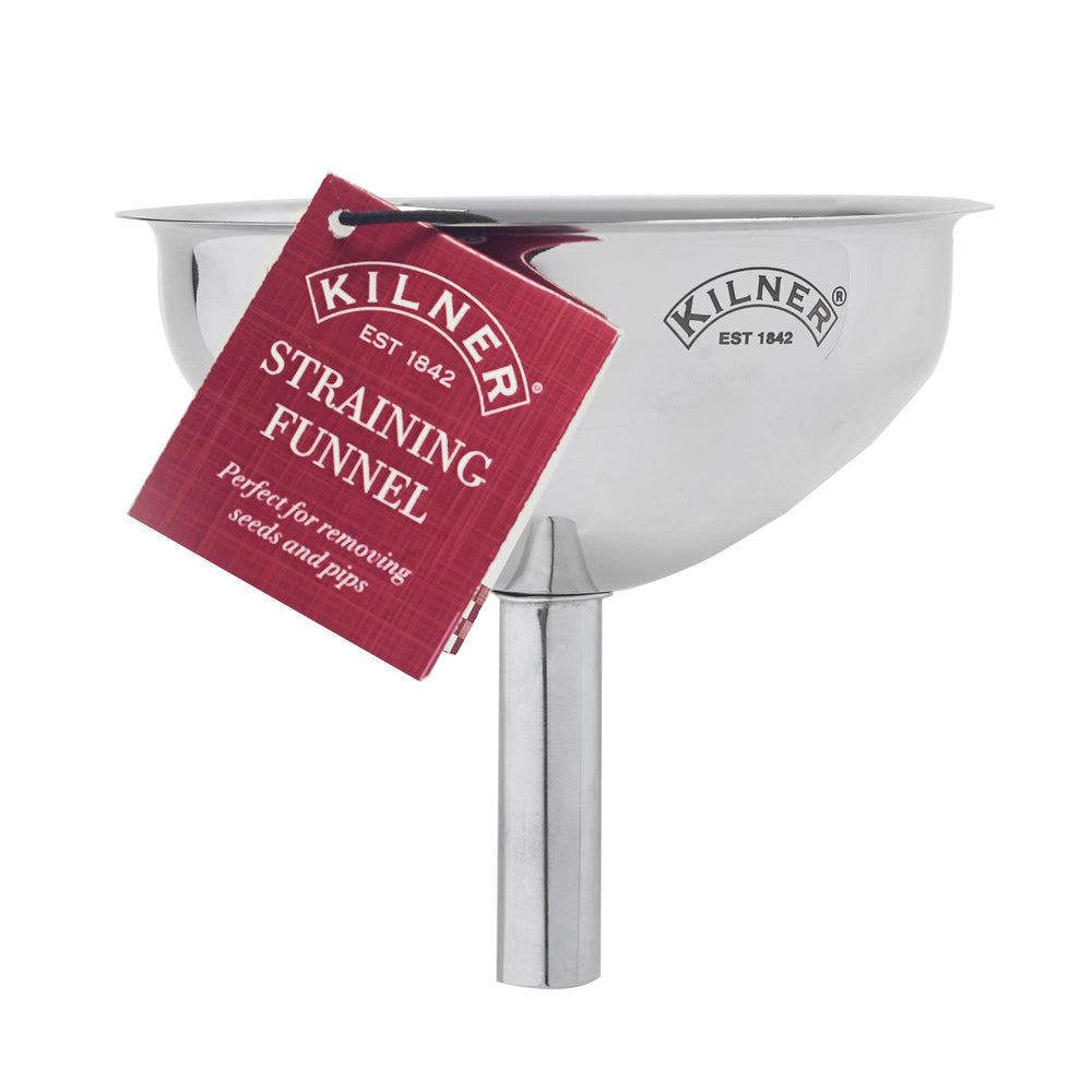 
                
                    Load image into Gallery viewer, Straining Funnel (Stainless Steel) KILNER
                
            