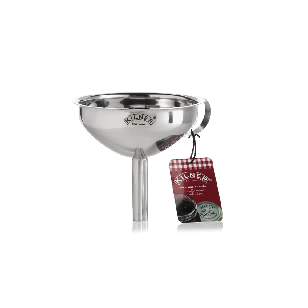 
                
                    Load image into Gallery viewer, Straining Funnel (Stainless Steel) KILNER
                
            