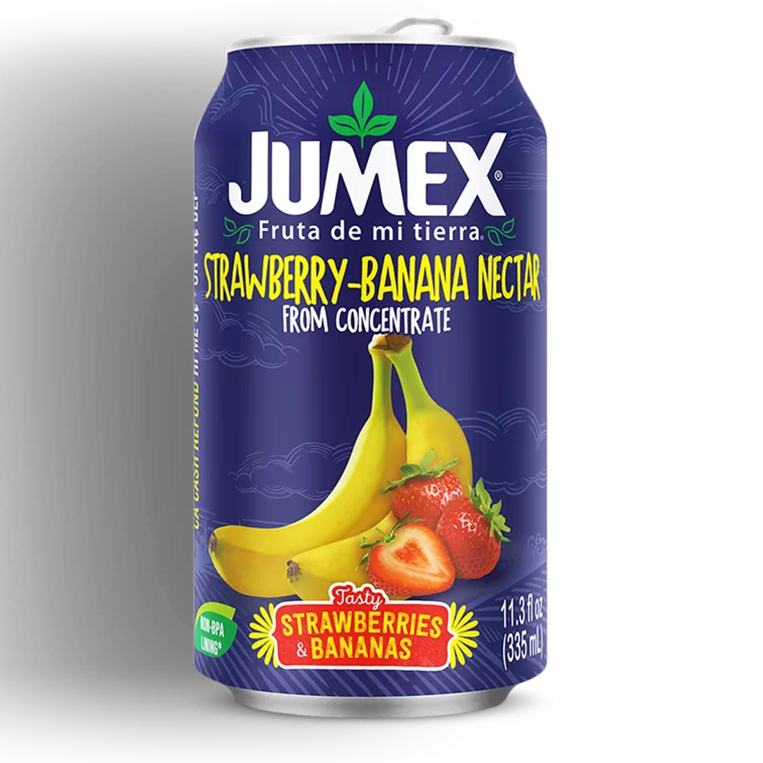 Braškių ir bananų nektaras JUMEX, 355 ml