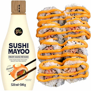 Creamy Mayoo Sauce for Sushi ALLGROO, 500 g / 520 ml