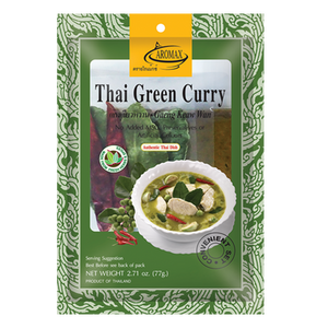 Thai Green Curry Set (with dry spices!) AROMAX,  77 g