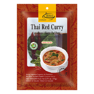 
                
                    Load image into Gallery viewer, Thai Red Curry Set (with dried spices!) AROMAX,  77 g
                
            