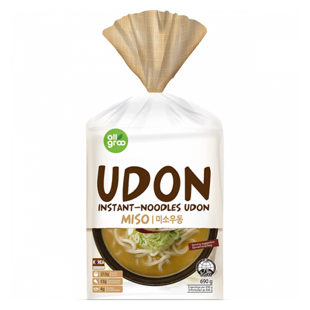 
                
                    Load image into Gallery viewer, Udon Noodles Miso 3 portions ALLGROO, 690 g
                
            