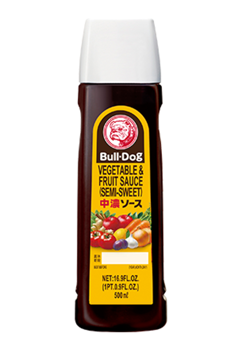 Vegetable Fruit Sauce (Semi-Sweet) (Chunu) BULLDOG, 500 ml