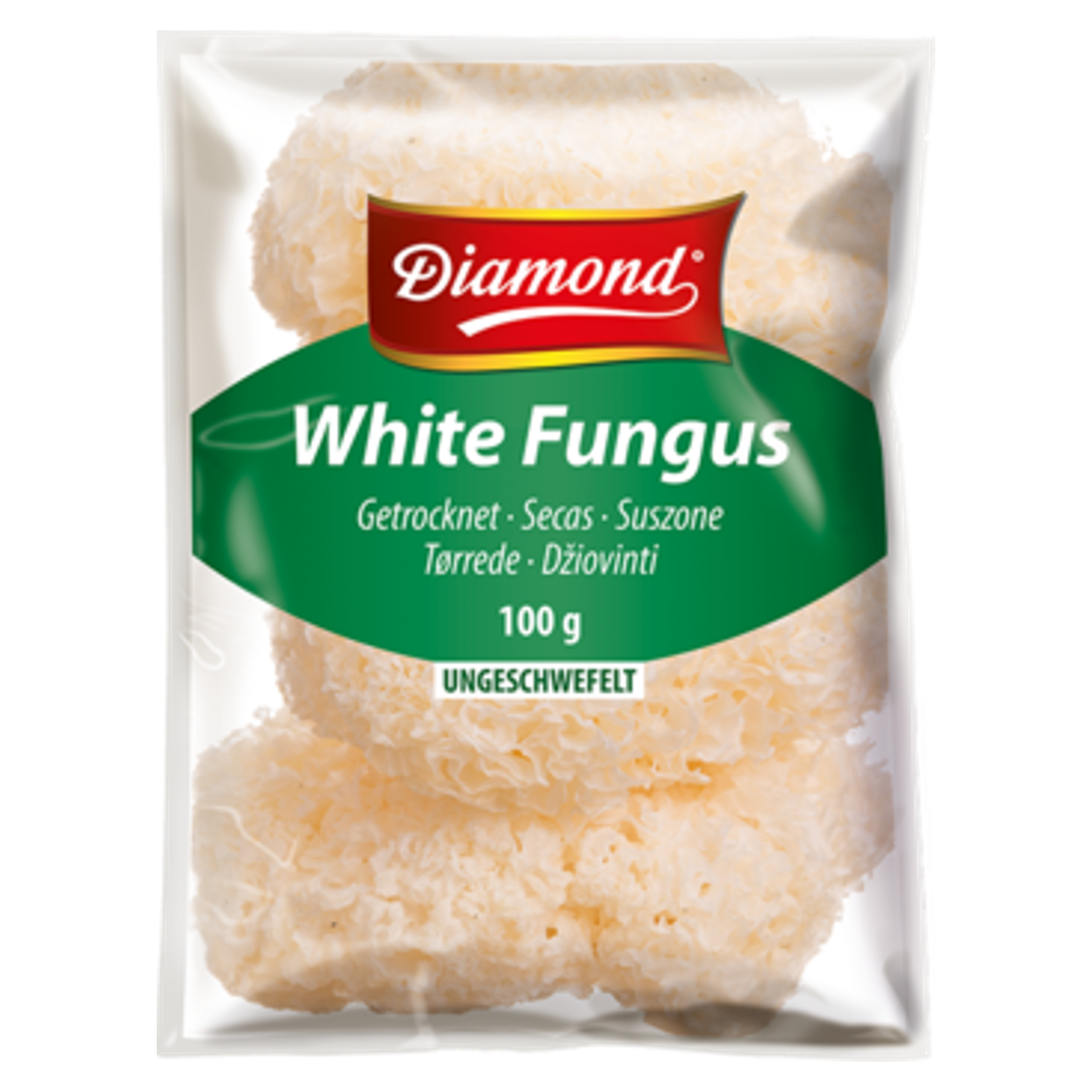 White Fungus (dried mushrooms) DIAMOND, 100 g