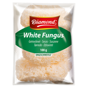 
                
                    Įkelkite vaizdą į galerijos peržiūros priemonę,White Fungus (dried mushrooms) DIAMOND, 100 g
                
            
