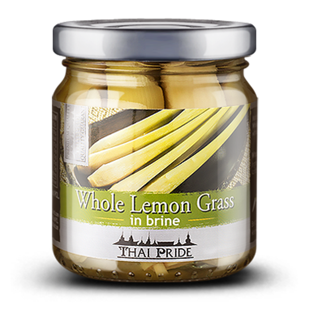 Whole Lemon Grass in Brine THAI PRIDE, 175 g