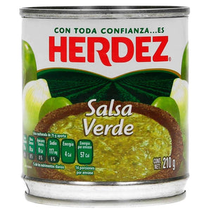 
                
                    Load image into Gallery viewer, Salsa Verde HERDEZ, 210 g
                
            