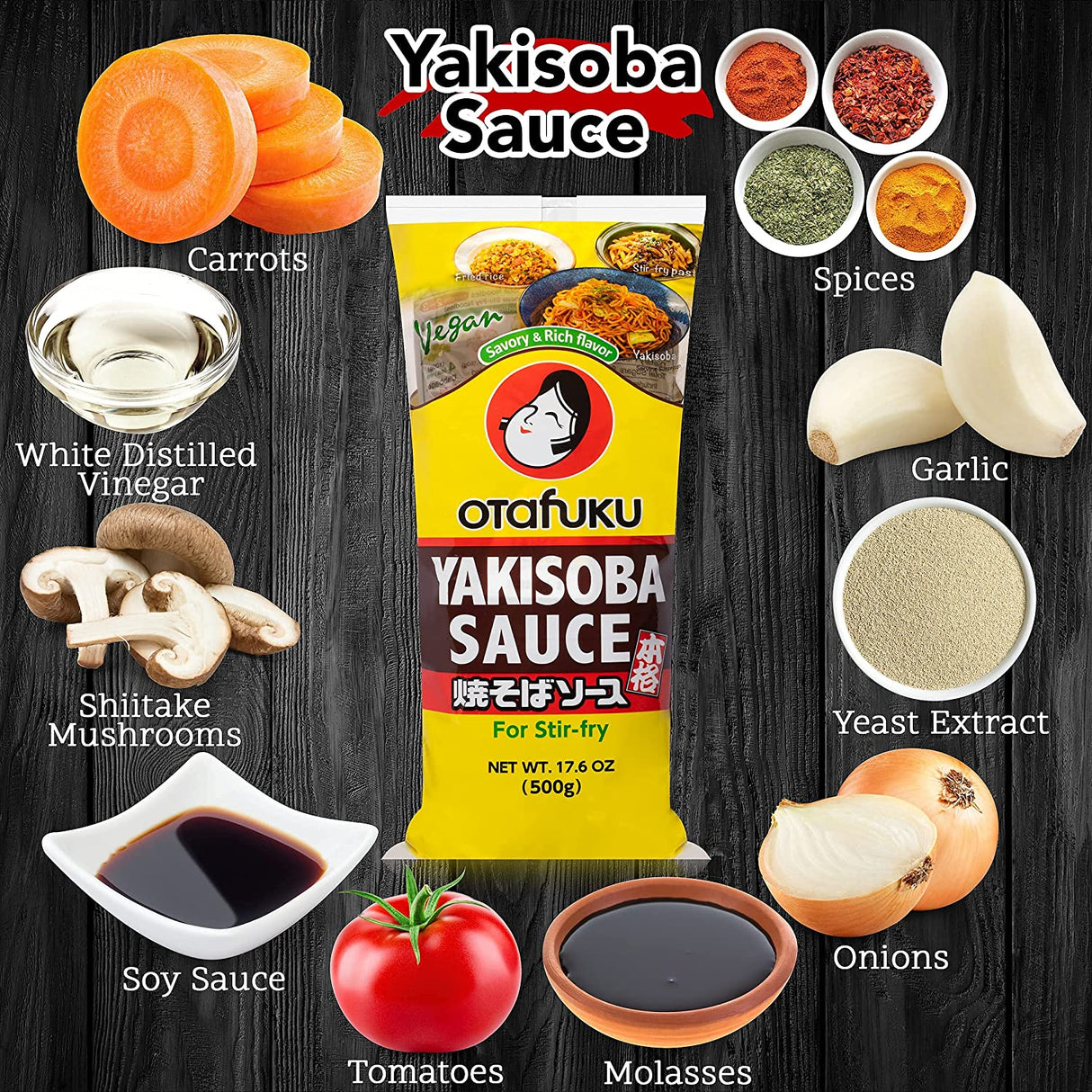 Yakisoba Sauce OTAFUKU, 500 g